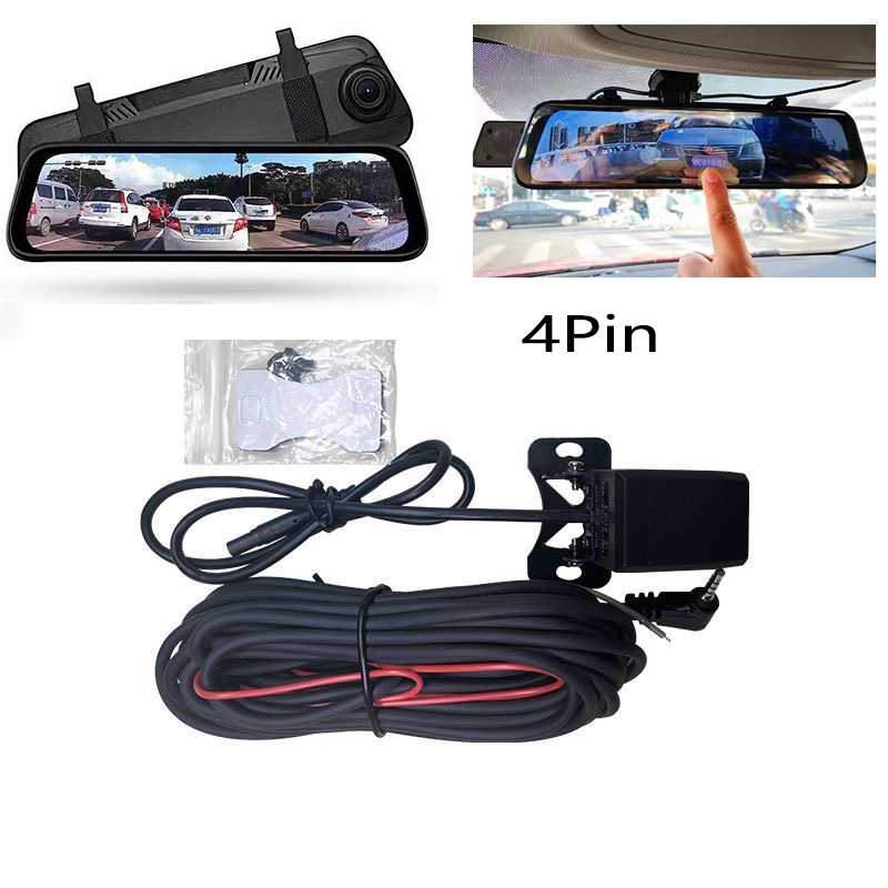 Car Accessories For Night Driving - Kamera cofania z kolorowym obrazem, 4-pinowa,