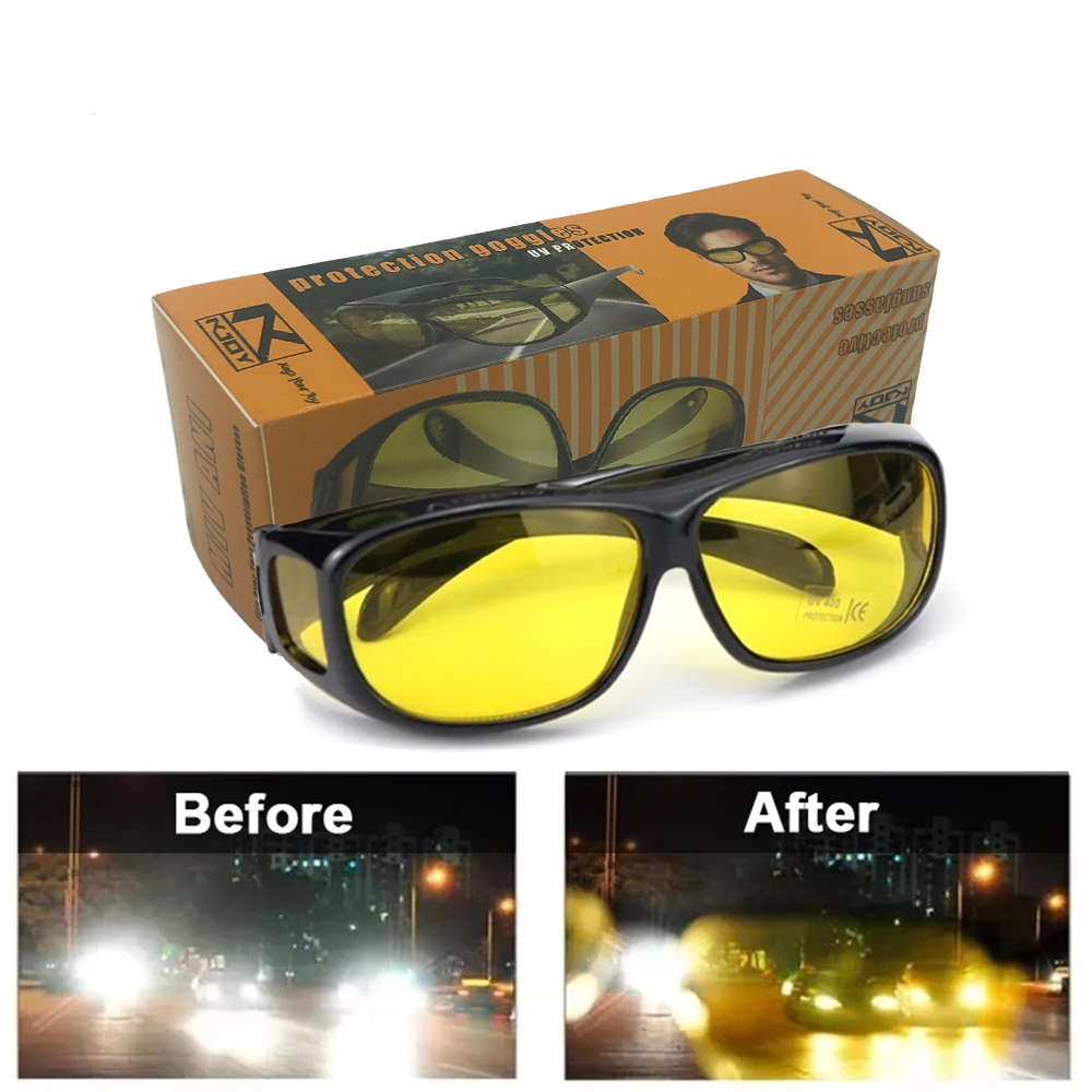 Car Accessories For Night Driving - Okulary do jazdy nocnej 2026, antyodblaskowe,