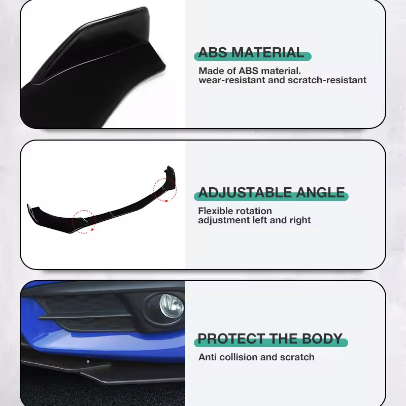 Nowy błyszczący czarny przedni – Car Accessories Lipa recenzja i cena