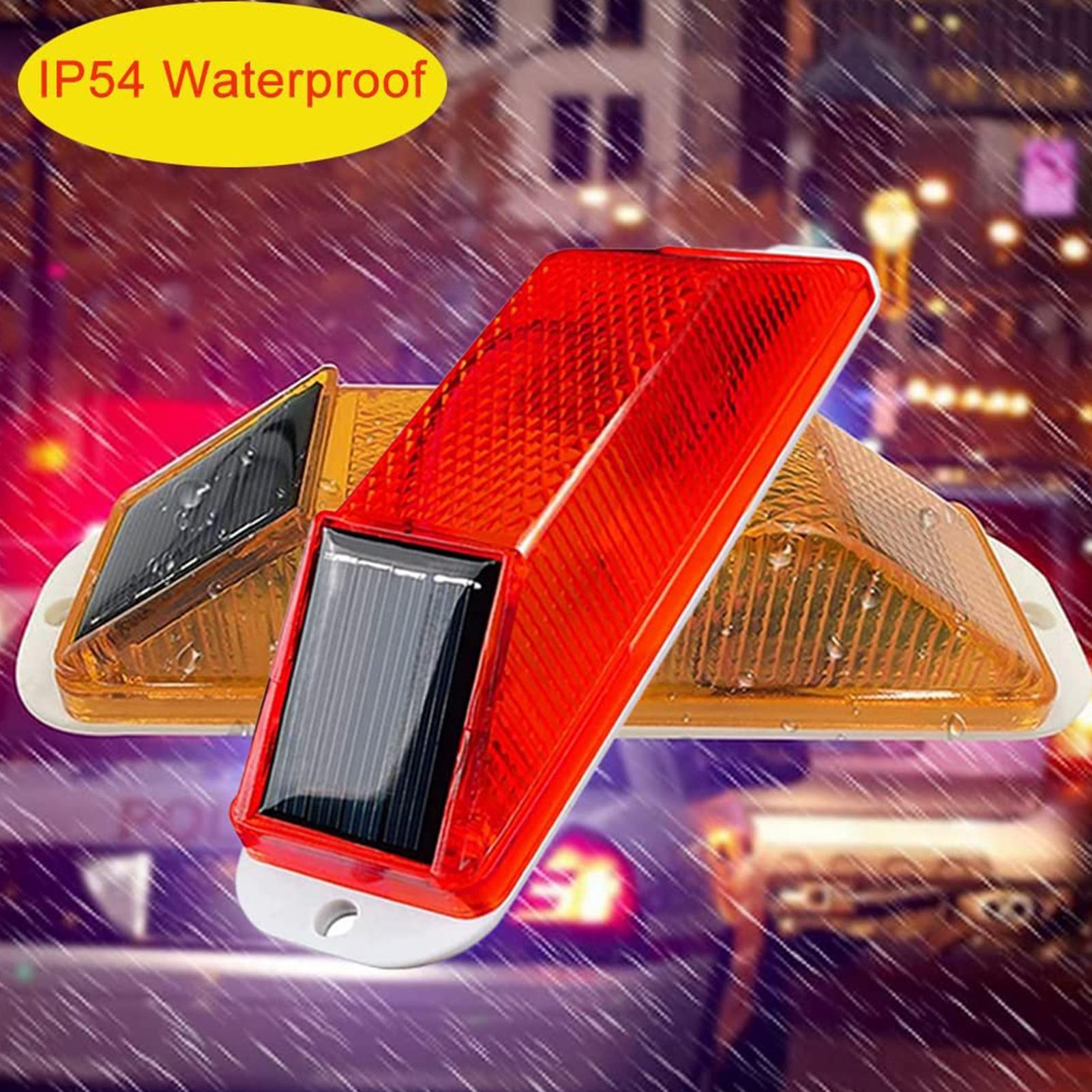 LED-owa solarna lampa ostrzega – Car Accessories For Night Driving recenzja i cena