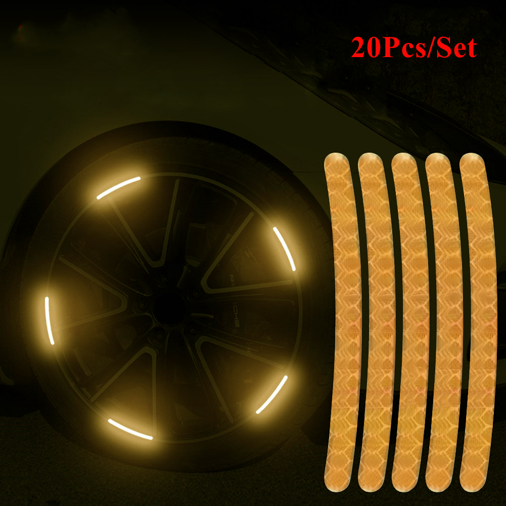 Zestaw odblaskowych naklejek n – Car Accessories For Night Driving recenzja i cena