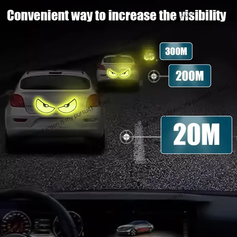 Naklejki odblaskowe na samochó – Car Accessories For Night Driving recenzja i cena